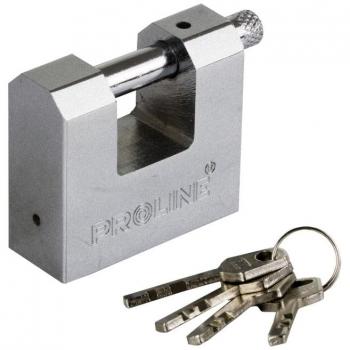 Proline Lucchetto 80 mm con Chiave Fresata