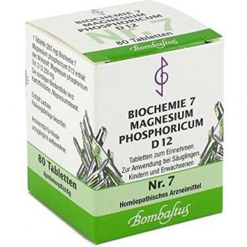 Bombastus Biochemie 7 Magn. Phos D12, 80 Stk