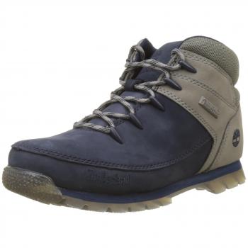 Timberland Euro Sprint Hiker, Bottes Chukka Enfant, Bleu (Black Iris), 38 EU