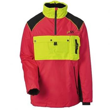 PSS X-treme Herren Hybrid Schlupfjacke Neonrot/Neongelb Größe 2XL
