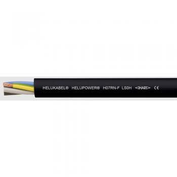 Helukabel H07RN-F LS0H Rubber flexible cable 2 x 1.50 mm² Black 100 m
