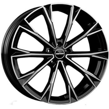 Llanta GMP Total 8.5x20 5x112 ET 35 Acabado Diamante Negro