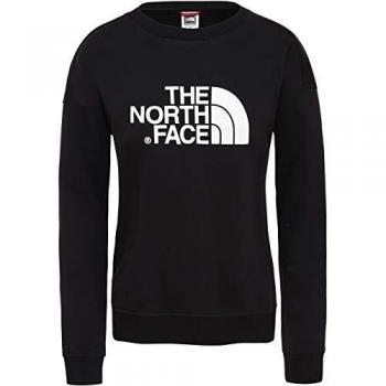 The North Face Women's Drew Peak Crew Sweater in Black color and size Large