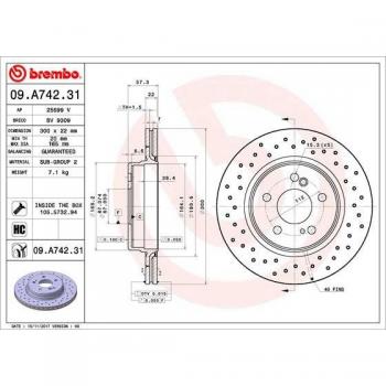 BREMBO 09.A742.31
