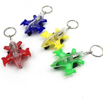 Porte-clés lumineux LED Mini avion