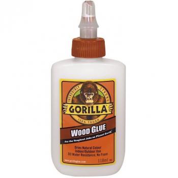 Gorilla Water Resistant Wood Glue, 118 ml