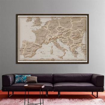 150x100cm Non-woven Europe Map for Learning