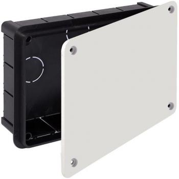 Boîte à compartiment 200 × 130 × 60 mm, capot blanc, vis rétractable Solera 314