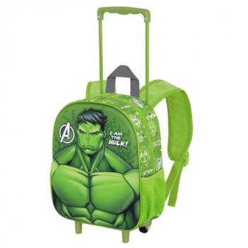 Kinder Rucksack Hulk Rage mit 3D-Design