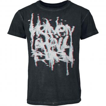 Heaven Shall Burn 3D Logo T-Shirt für Herren, anthrazit