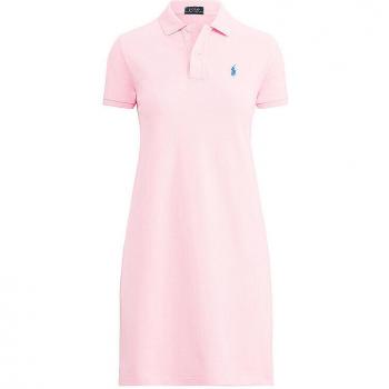 Polo R.L.: Abito Blu Rosa Soft