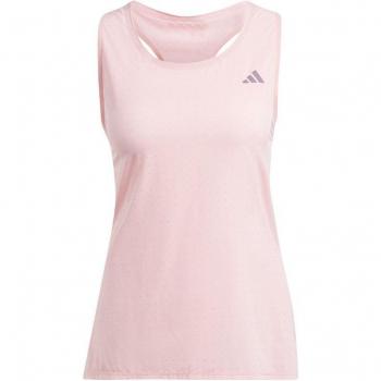 Adidas Femme Running T‑shirt Adizero Tank Rose