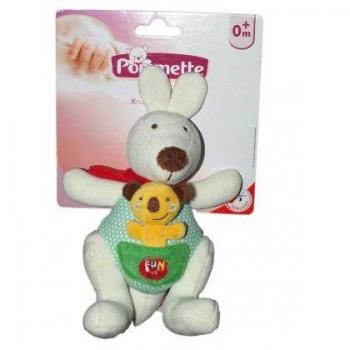 Kangaroo Bear Plush Toy – Yellow