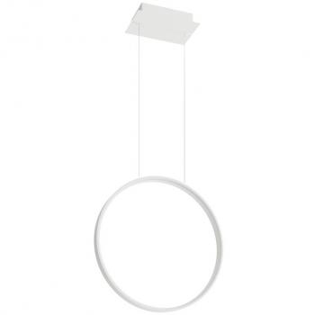 Rio Circle LED Pendant Light, White, 3000K, 3870lm