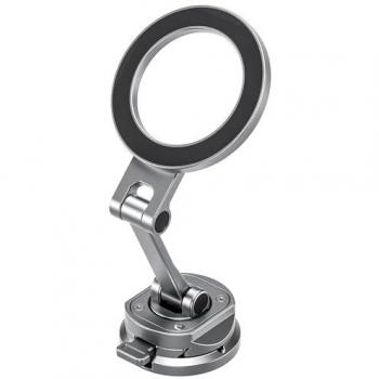 Leofoto Stativ‑Magnethalterung PM‑02 in Silber