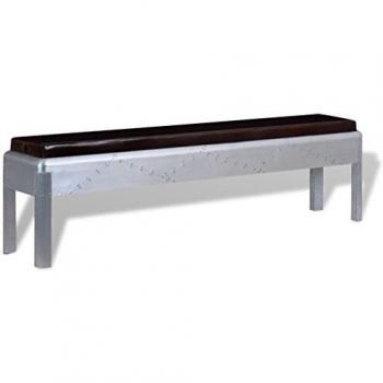 VidaXL Panca Aviatore in Pelle 160x32x45 cm
