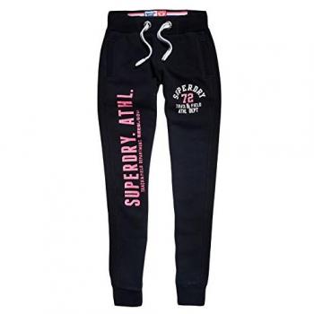 Superdry Track & Field Jogger, Pantalones de Deporte para Mujer, Azul, Talla S