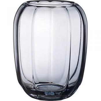 Grey Crystal Glass Vase by Villeroy & Boch