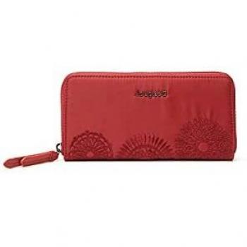 Portefeuille Femme Voyageur Desigual Mone Mandarale Rouge