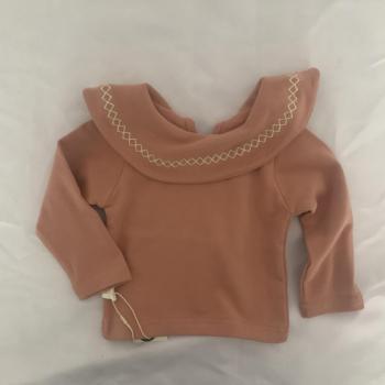 Haut d'automne bébé fille manches longues