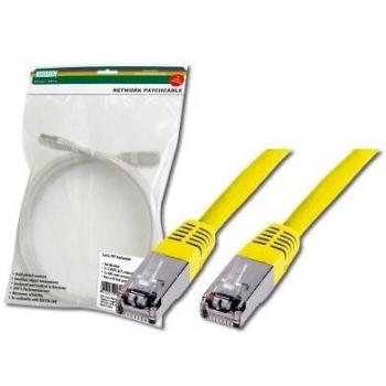 Digitus DK-1521-010/Y cable de red 1 m Cat5e F/UTP (FTP) Amarillo