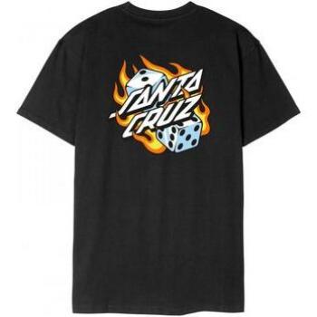 Camiseta corta Santa Cruz con Dado Brillante y Punto