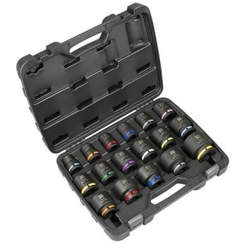 Pro Series 3/4 Impact Socket Set – 17 Units