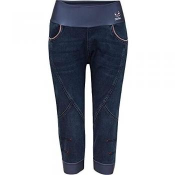 Fuji 3/4 Damenhosen in Chillaz Blau – Größe 36, Dunkel-Blue Denim