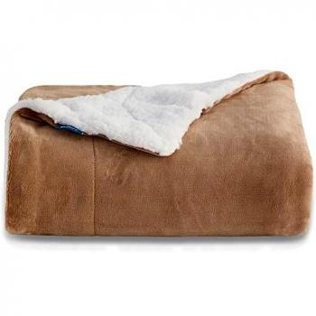 Coperta Bedsure 130x150 – Pile Sherpa & Flanella