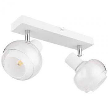 APPLIQUE TOKKI GLOBO 2xE14 40W VETRO DOPPIO