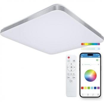 Ksix twilight smartled plafon cuadrado rgbic