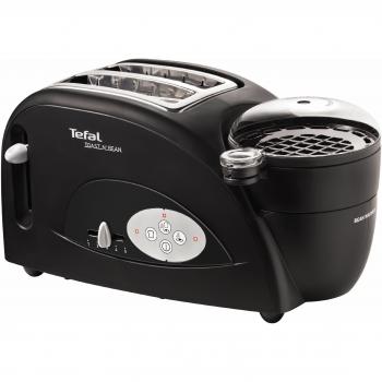 Tefal TT552842 NEW 2 Slice Wide Slot Toast 'n' Egg 'n' Beans Toaster 1200W Black