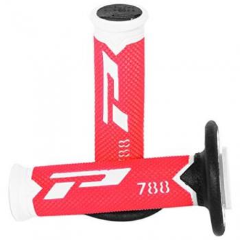 Manopole PROGRIP 788 Cross a Tre Densità – Colore Bianco