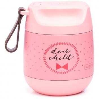 Suavinex 303516 Pink Baby Bottle with Thermo Technology