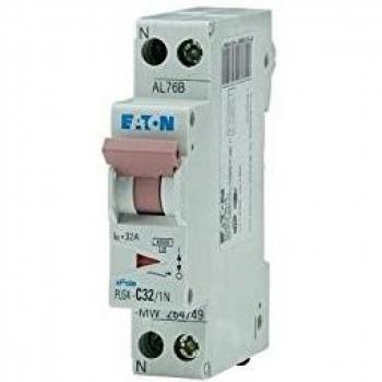 Eaton 32A PLG Disjoncteur Phase+Neutre 4.5kA Courbe C