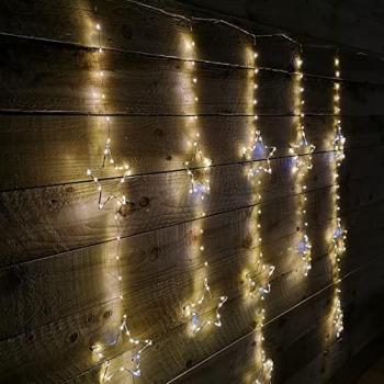 ProStar 312 LED Curtain Lights – 1.2 × 1.35 m Warm Glow