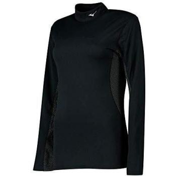 Mizuno Damen Mid-Weight Thermohosen High Neck L/S Schwarz S
