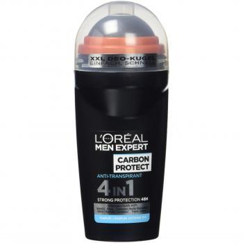 L'Oreal Men Expert Roll‑On Carbon Protect – 4‑fach Schweiß‑ und Geruchs‑schutz 50 ml