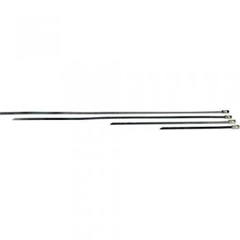 MBT8S-316-SS-NA-C1 Fascetta per cavi 201 mm con chiusura a palla