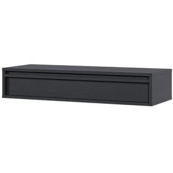 Console 90 cm EVO – Noir avec Tiroir Suspensé
