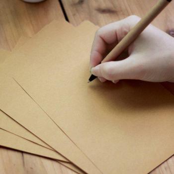 Kraft Paper Letter Pad