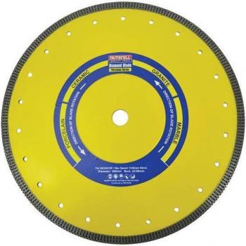Faithfull Porcelain Tile Cutting Disc 300mm x 20mm