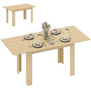 Homcom Mesa Extensible 140–180 cm – Estilo Moderno y Funcional