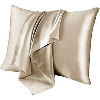 Luxurious Silk Pillowcase, Soft and Comfortable, 100% Silk, Hidden Zipper Closure