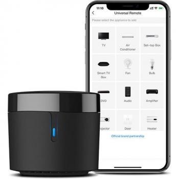 Broadlink Mini Télécommande IR avec Capteur HTS2