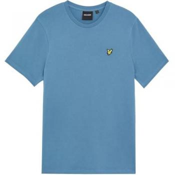 Lyle & Scott Plain Ocean Sky Tee – Large
