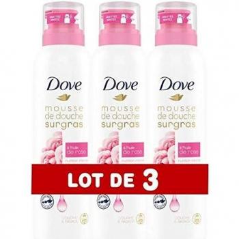 Dove Mousse Doccia con Olio di Rosa, 200 ml