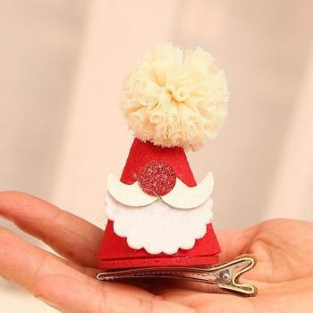 Accessoire de fête de Noël en peluche pour enfants