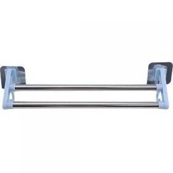 Toallero Rotativo de Acero Inoxidable con 2 Ganchos
