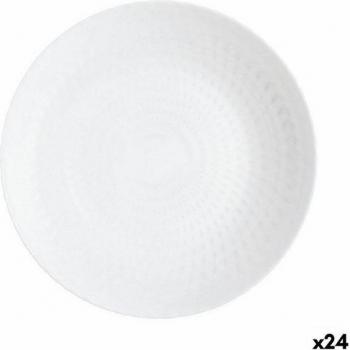 Suppenteller Set Luminarc Pampille Weiß Glas (20 cm)
